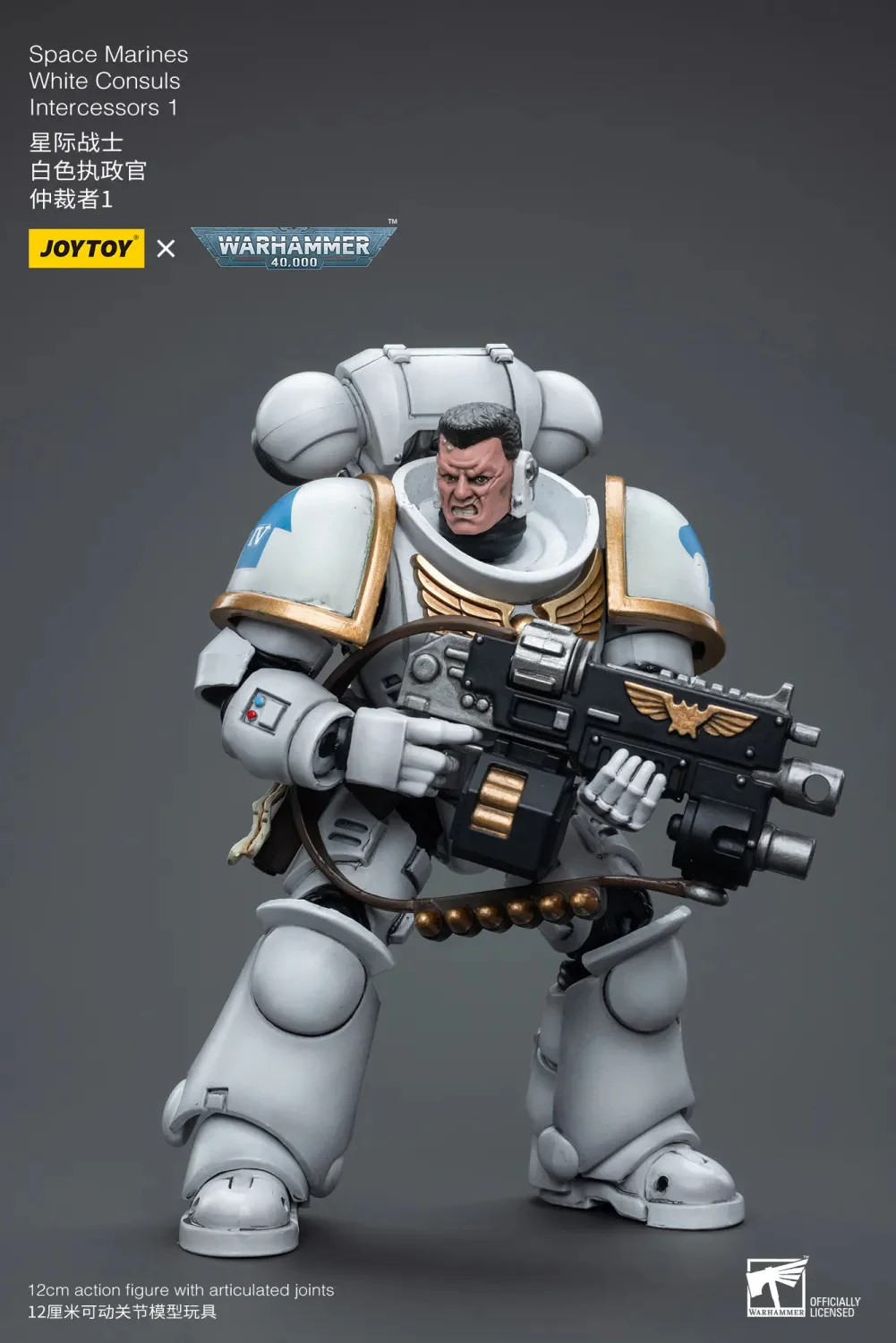 JOYTOY Warhammer 40k 1: 18 Space Marines White Consuls - JOYTOY WORLD