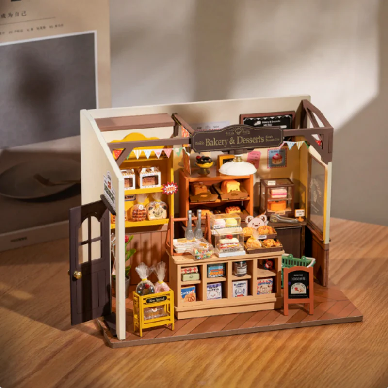 Robotime DG161 Becka's Baking House - JOYTOY WORLD