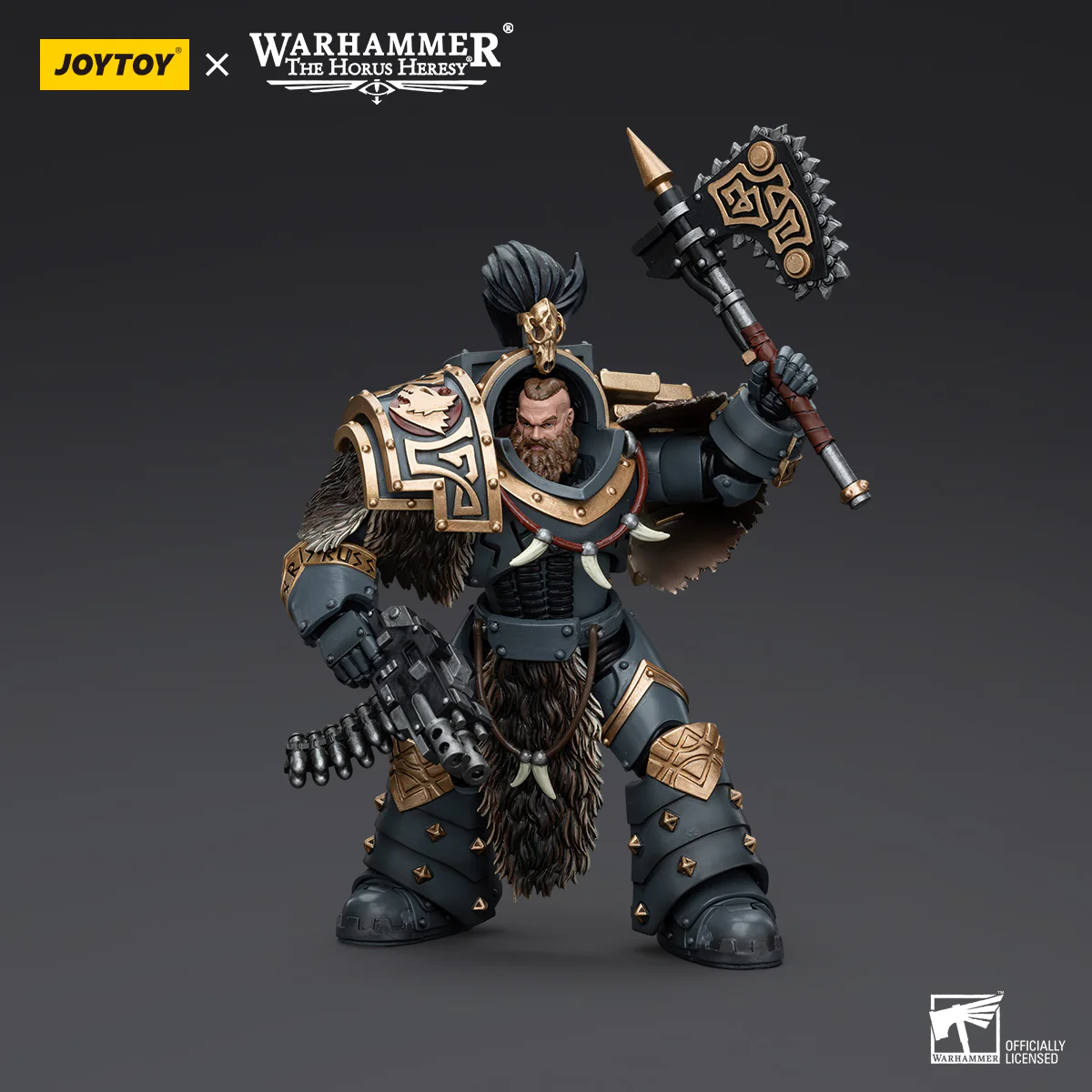 JOYTOY Warhammer The Horus Heresy 1:18 Space Wolves Varagyr Wolf Guard Squad - JOYTOY WORLD