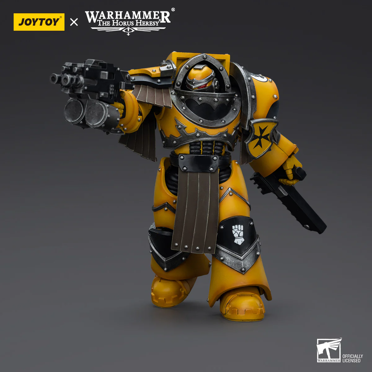 JOYTOY Warhammer The Horus Heresy 1:18 Imperial Fists Legion Cataphractii Terminator Squad - JOYTOY WORLD