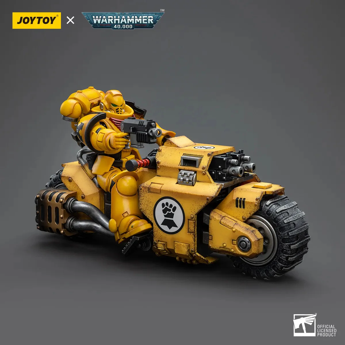 JOYTOY JT4553 1: 18 Imperial Fists Raider-pattern Combat Bike - JOYTOY WORLD