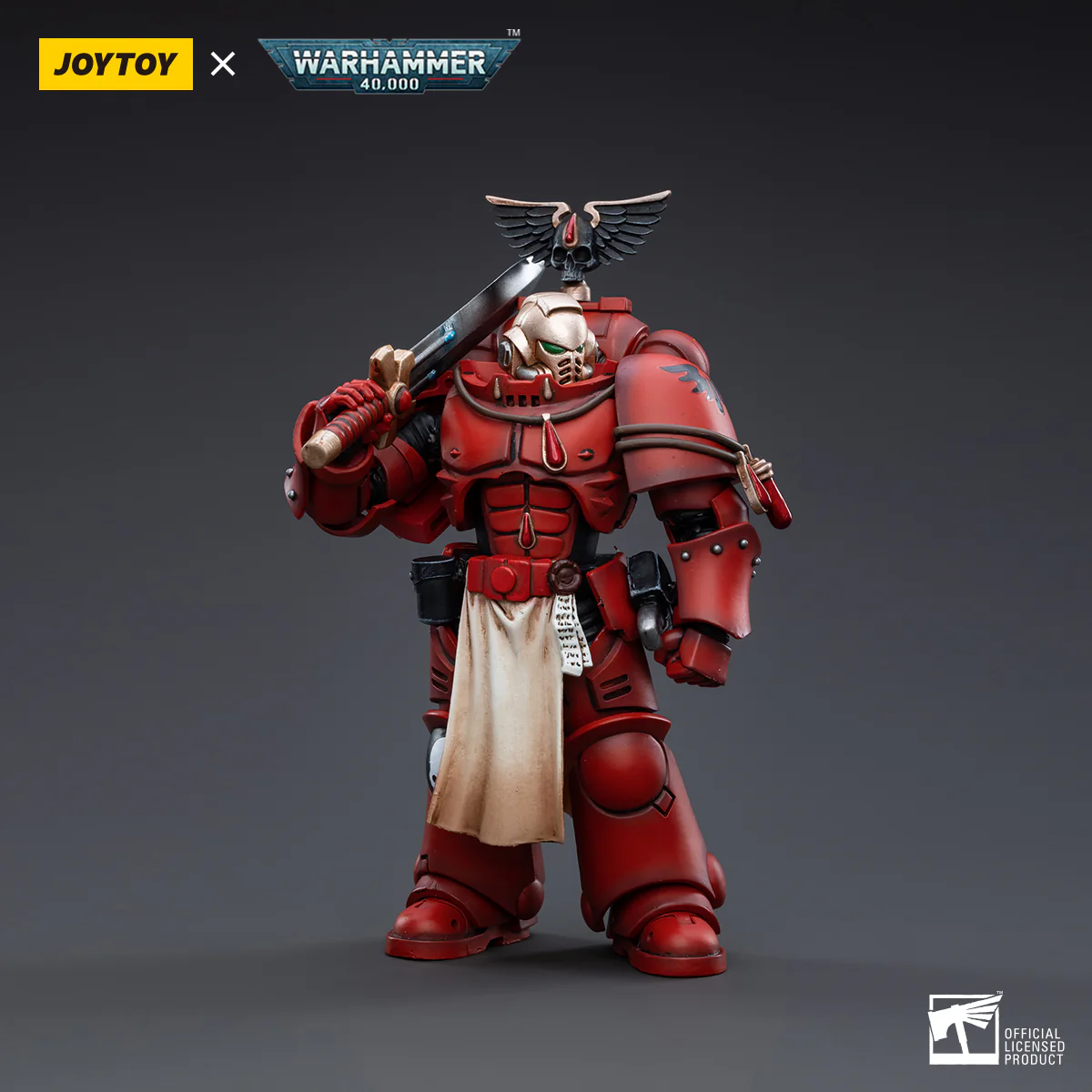 JOYTOY Warhammer 40k 1: 18 Blood Angels Veteran Paragons of Baal - JOYTOY WORLD