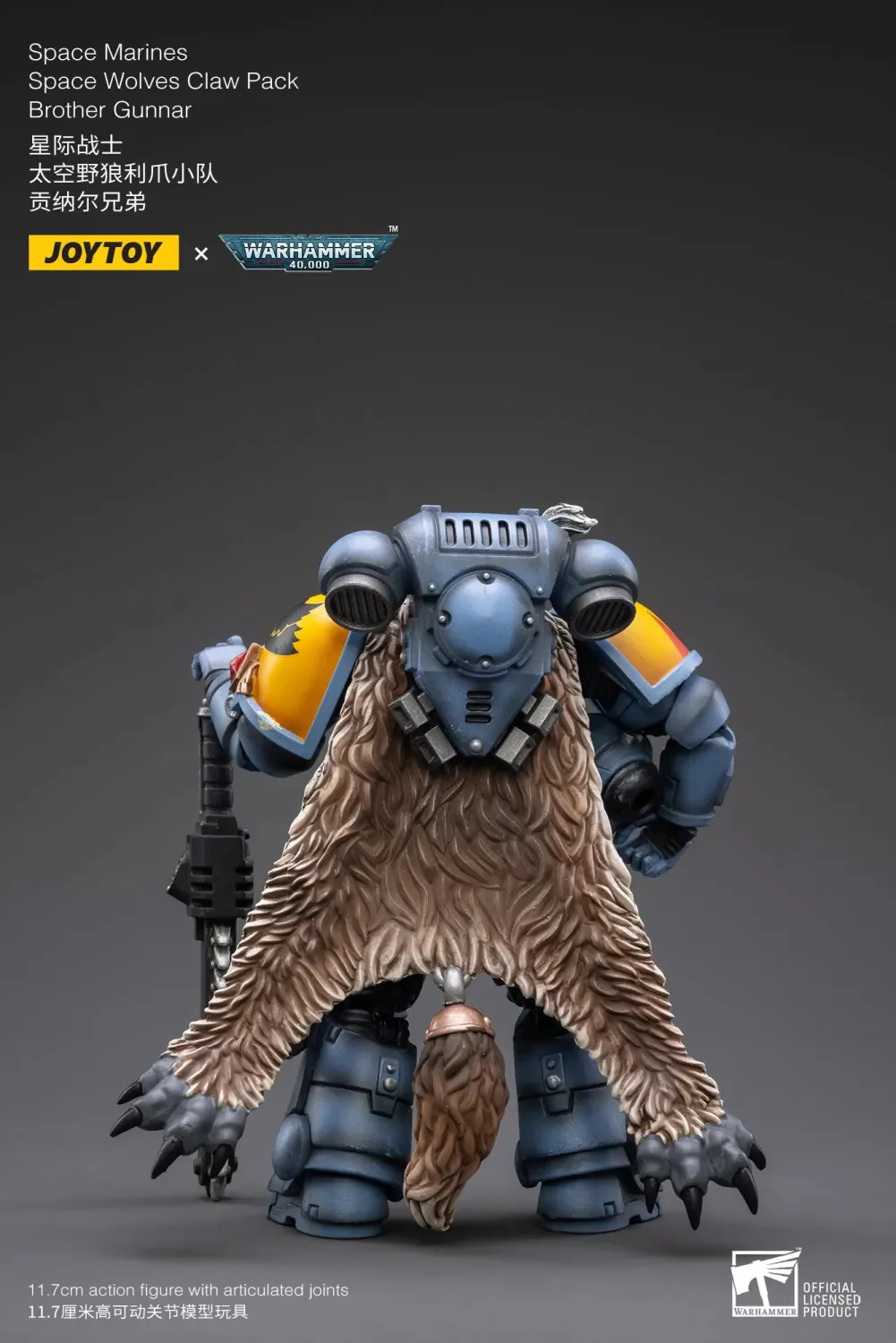 JOYTOY Warhammer 40k 1: 18 Space Wolves Claw Pack - JOYTOY WORLD