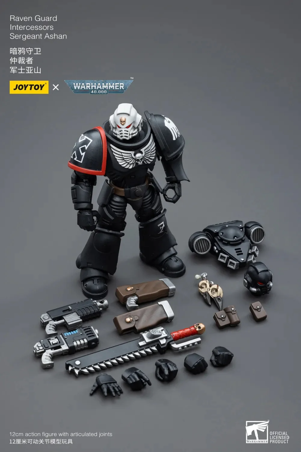 JOYTOY Warhammer 40k 1: 18 Raven Guard Intercessors - JOYTOY WORLD