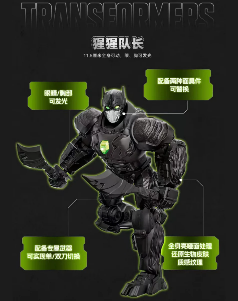 Blokees 71145 Transformers Classic Class Rise of the Beasts Captain Orangutan - JOYTOY WORLD