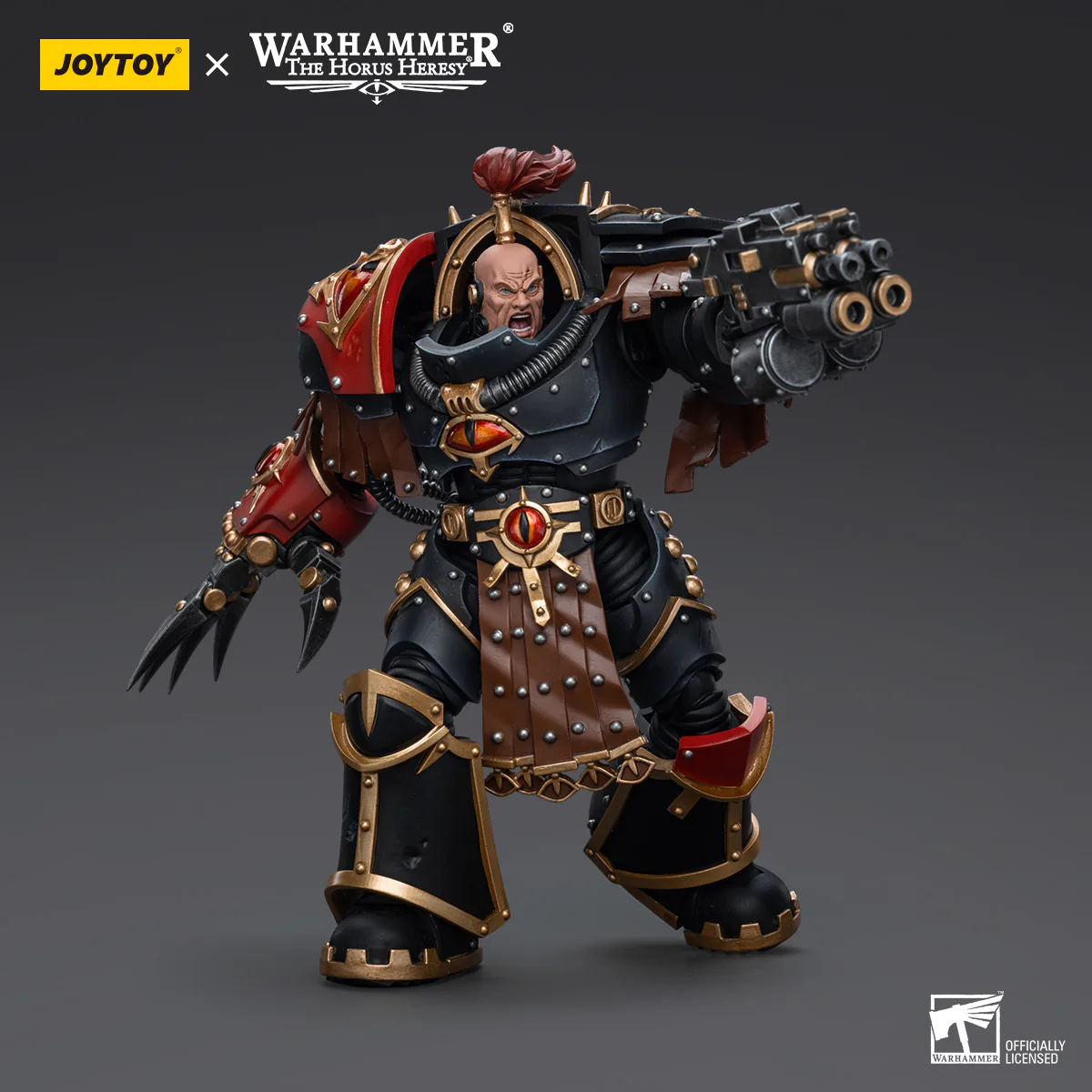 JOYTOY JT9770 Warhammer The Horus Heresy 1: 18 Sons of Horus Ezekyle Abaddon First Captain of the XVlth Legion - JOYTOY WORLD