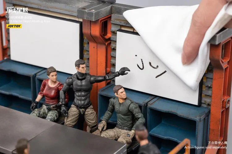 JOYTOY JT0913 1:18 Mecha Depot Meeting Area - JOYTOY WORLD