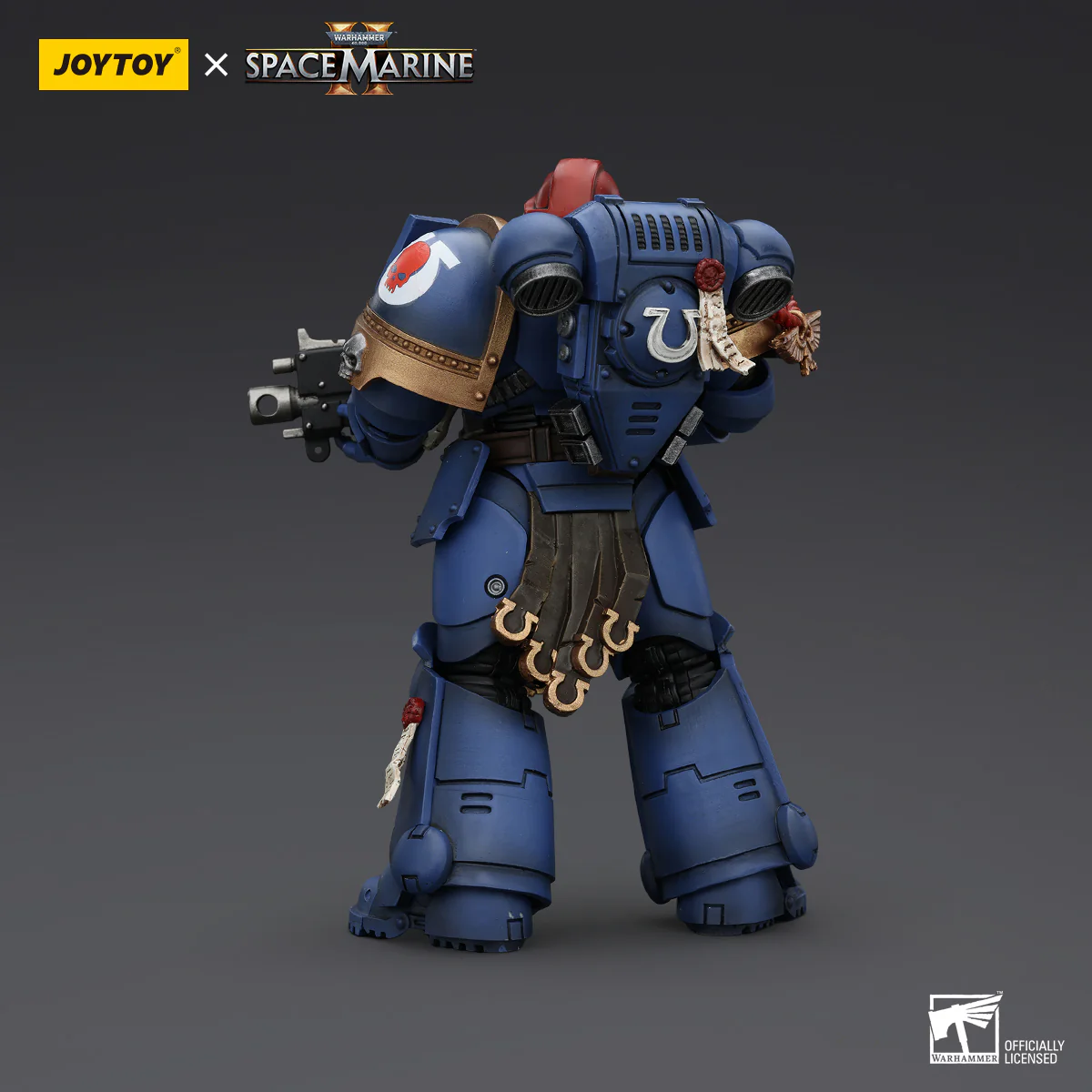 JOYTOY Warhammer 40k Space Marine 2 1: 18 Ultramarines Lieutenant Titus  Sergeant Gadriel and Brother Chairon - JOYTOY WORLD