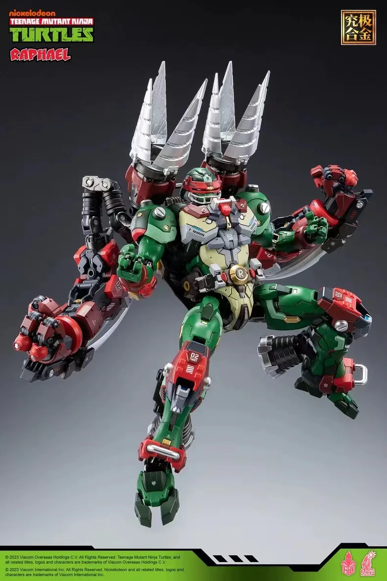 Heatboys HB0013 Alloy Mecha Ninja Turtles Raphael - JOYTOY WORLD