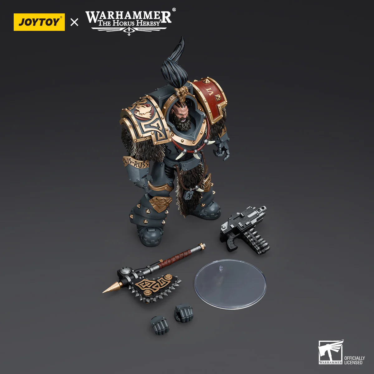 JOYTOY Warhammer The Horus Heresy 1:18 Space Wolves Varagyr Wolf Guard Squad - JOYTOY WORLD