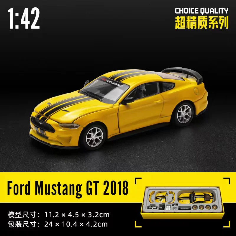 CCA 67119 1:42 Choice Quality Alloy Ford Mustang GT 2018 - JOYTOY WORLD