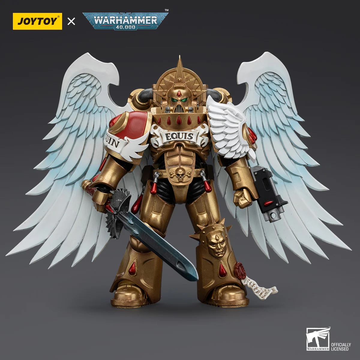 JOYTOY Warhammer 40k 1: 18 Blood Angels Sanguinary Guard - JOYTOY WORLD