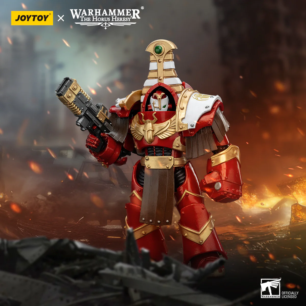 JOYTOY Warhammer The Horus Heresy 1:18 Thousand Sons Sekhmet Terminator Cabal - JOYTOY WORLD