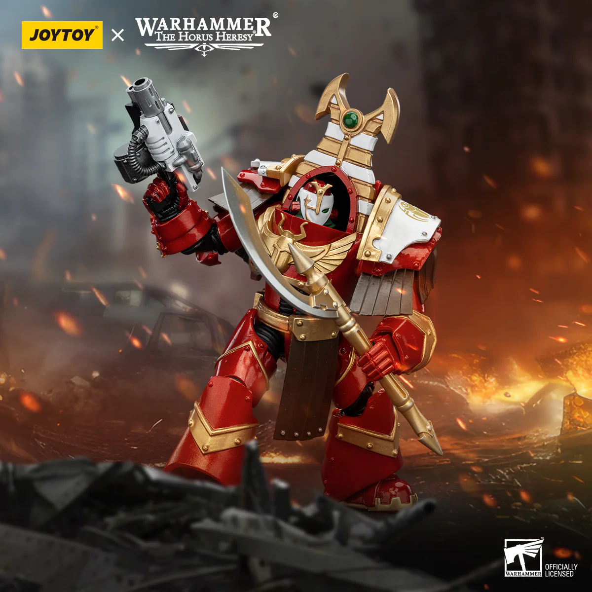 JOYTOY Warhammer The Horus Heresy 1:18 Thousand Sons Sekhmet Terminator Cabal - JOYTOY WORLD