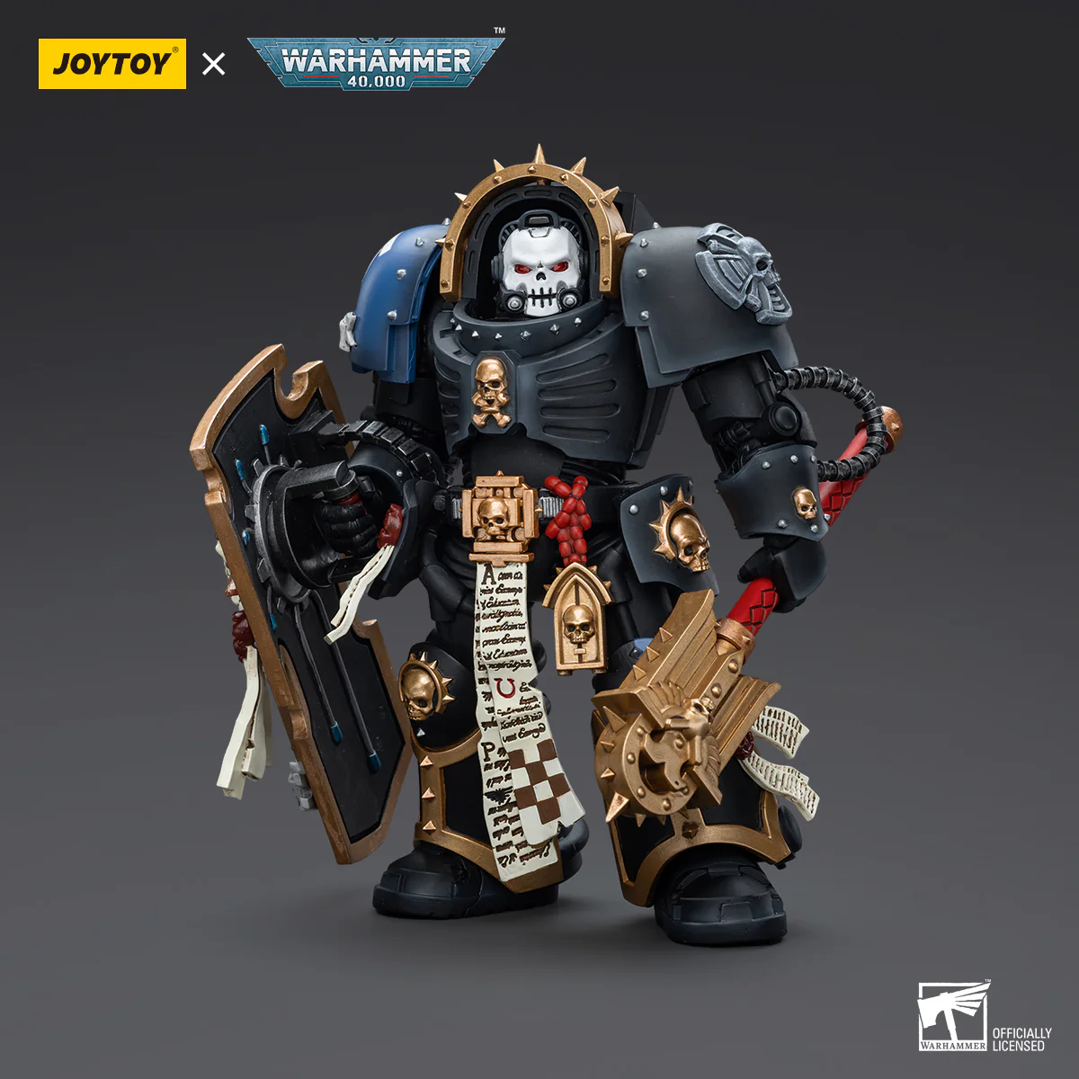 JOYTOY JT7080 Warhammer 40k 1: 18 Ultramarines Chaplain in Terminator Armour - JOYTOY WORLD