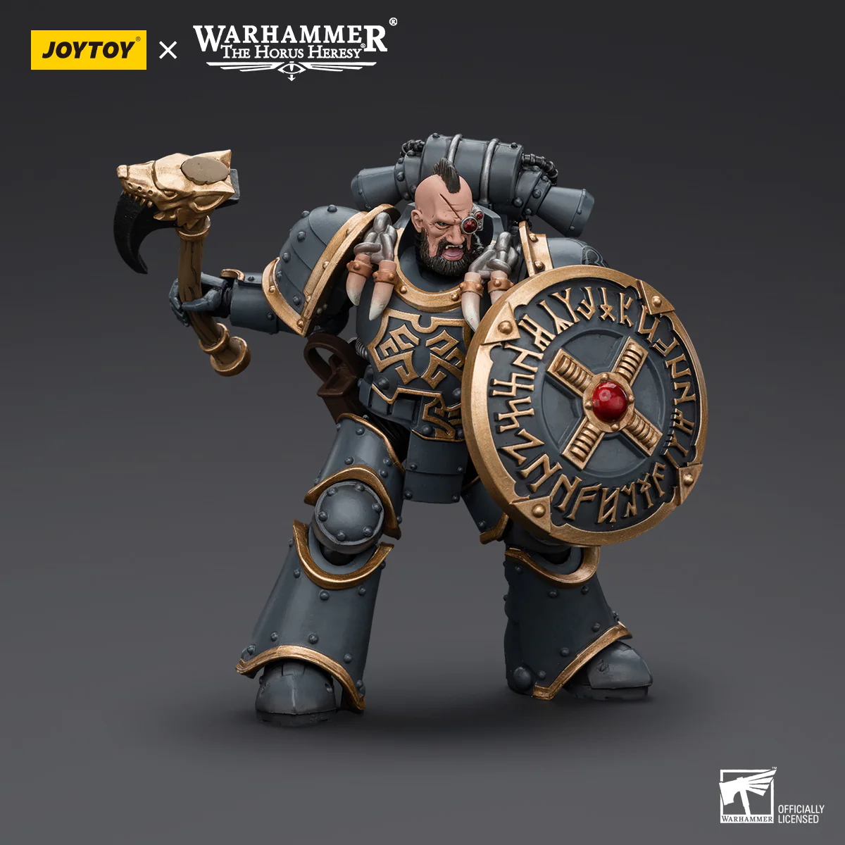 JOYTOY Warhammer The Horus Heresy 1:18 Space Wolves Grey Slayer Pack - JOYTOY WORLD