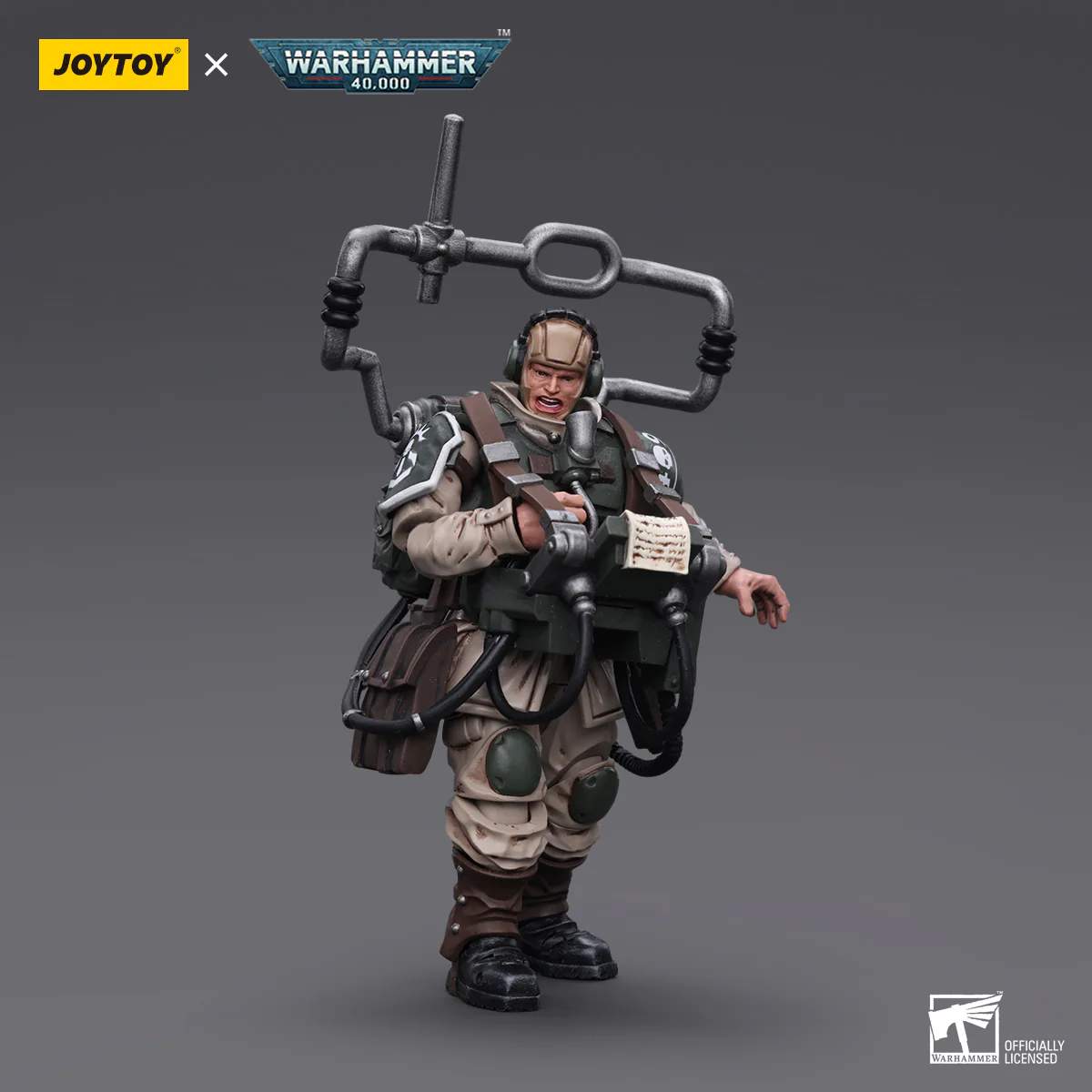 JOYTOY Warhammer 40k 1: 18 Astra Militarum Cadian Command Squad - JOYTOY WORLD