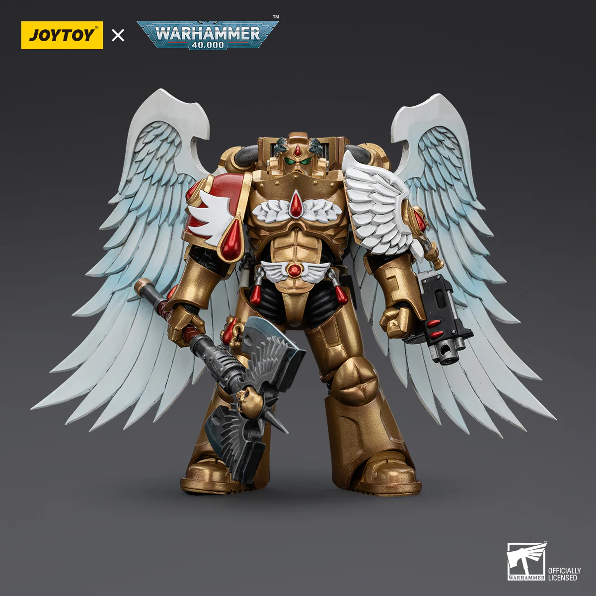 JOYTOY Warhammer 40k 1: 18 Blood Angels Sanguinary Guard - JOYTOY WORLD