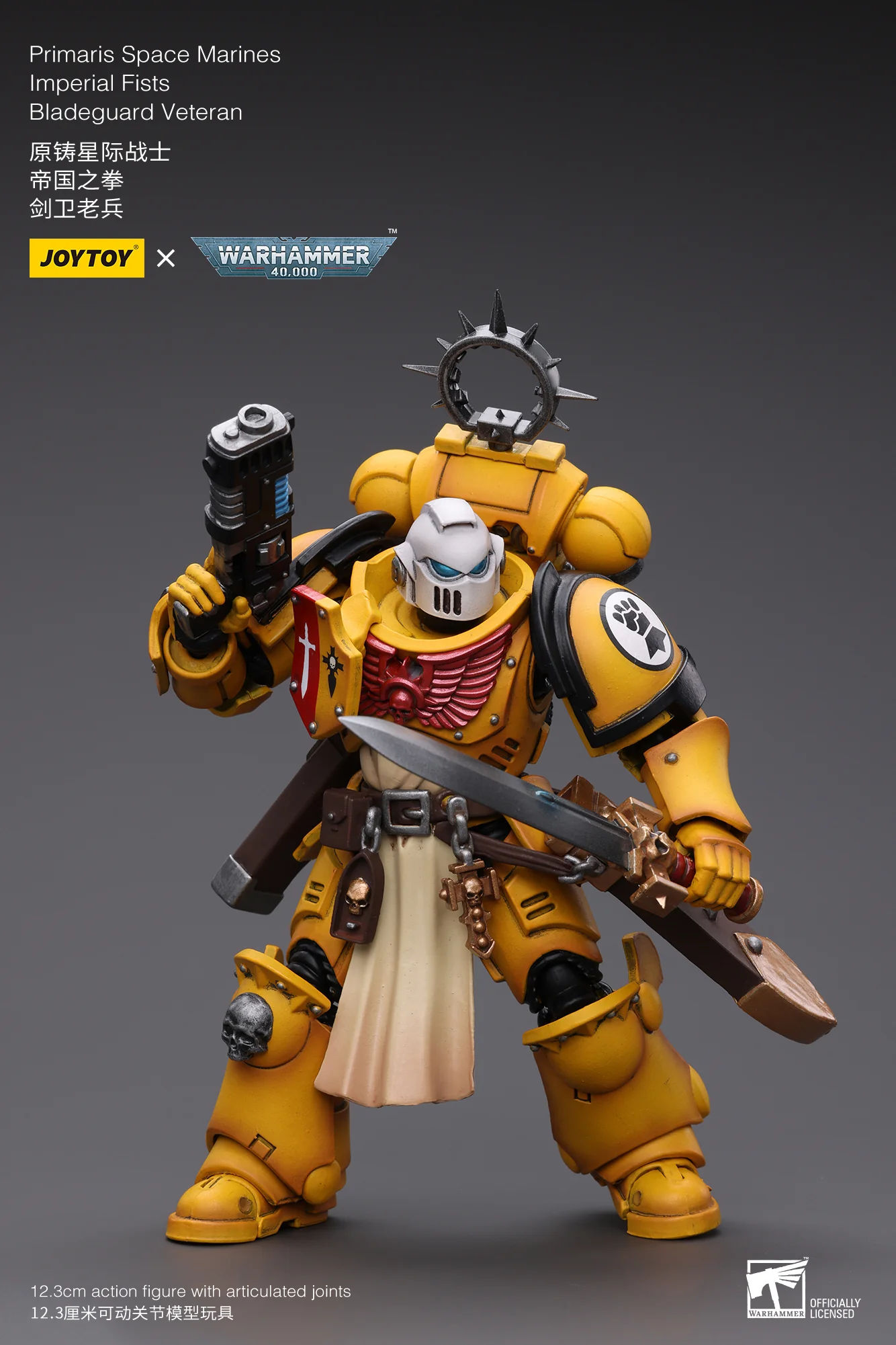 JOYTOY Warhammer 40k 1: 18 Pmaris Space Marines Bladeguard Veteran - JOYTOY WORLD