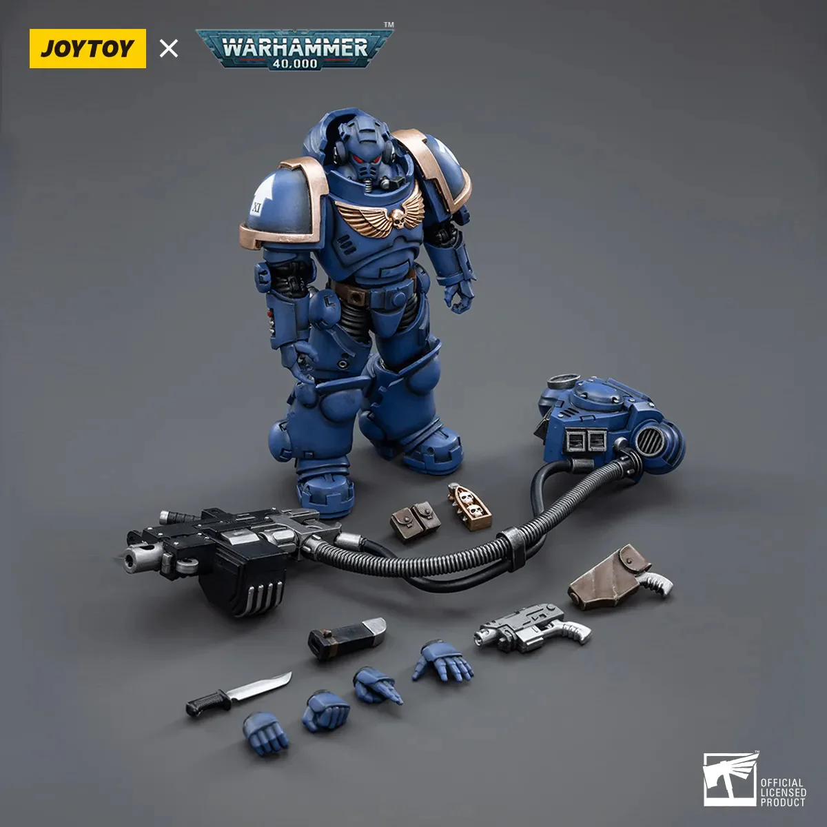 JOYTOY Warhammer 40k 1: 18 Ultramarines Heavy Intercessor - JOYTOY WORLD