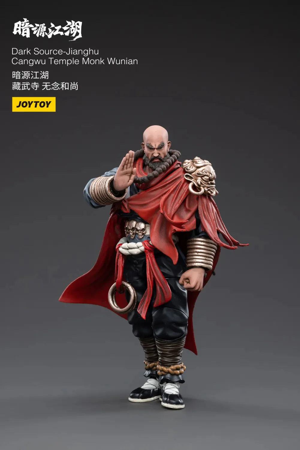 JOYTOY JT2863 1:18 Dark Source - Cangwu Temple Monk Wunian - JOYTOY WORLD