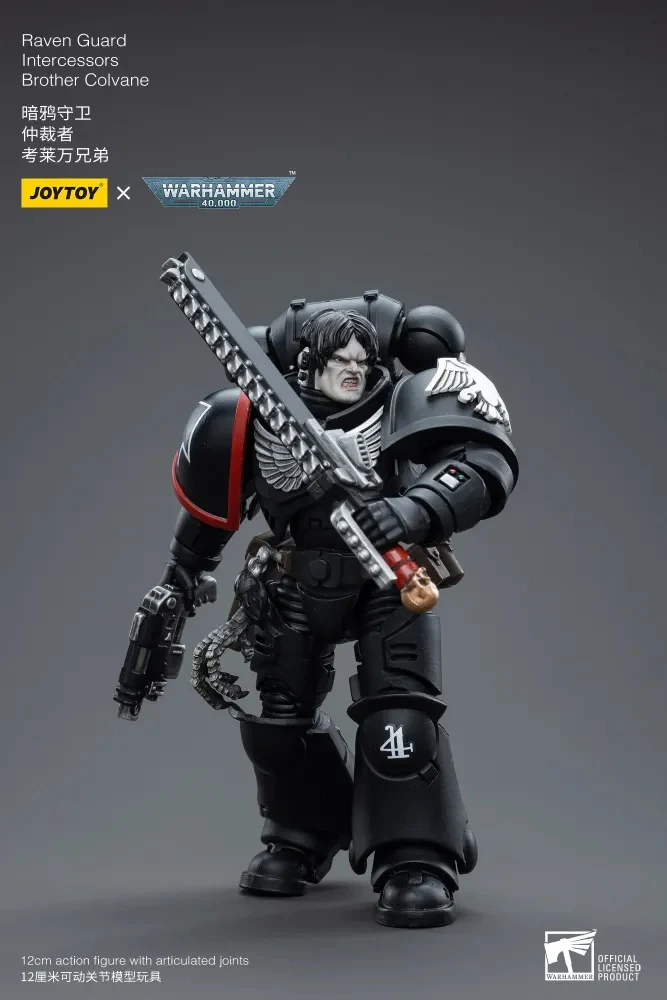 JOYTOY Warhammer 40k 1: 18 Raven Guard Intercessors - JOYTOY WORLD