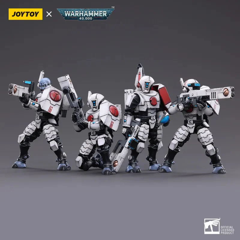 JOYTOY JT3747 Warhammer 40k 1: 18 T'au Empire Fire Warrior Team - JOYTOY WORLD