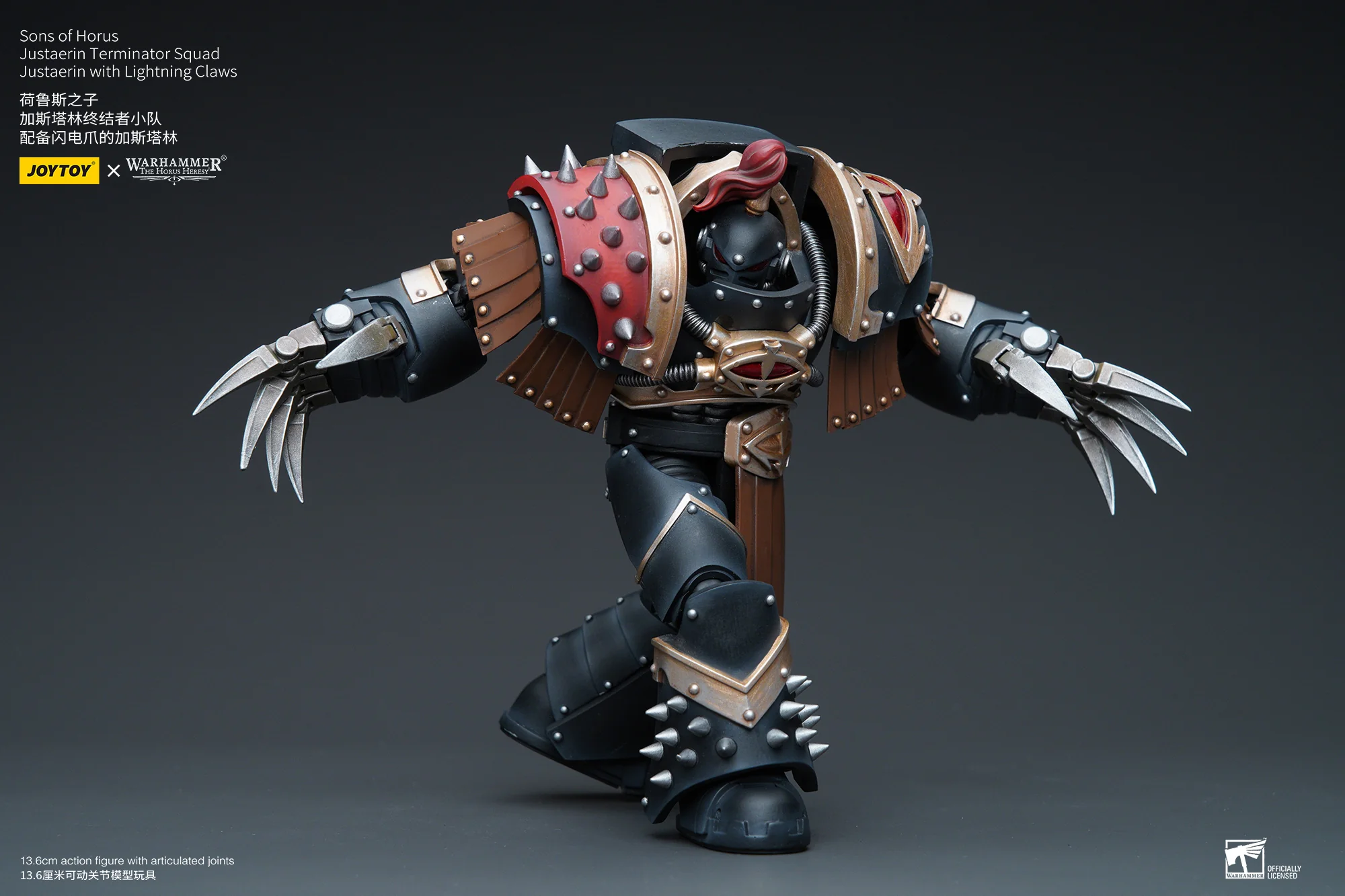 JOYTOY Warhammer The Horus Heresy 1:18 Sons of Horus Justaerin Terminator Squad - JOYTOY WORLD