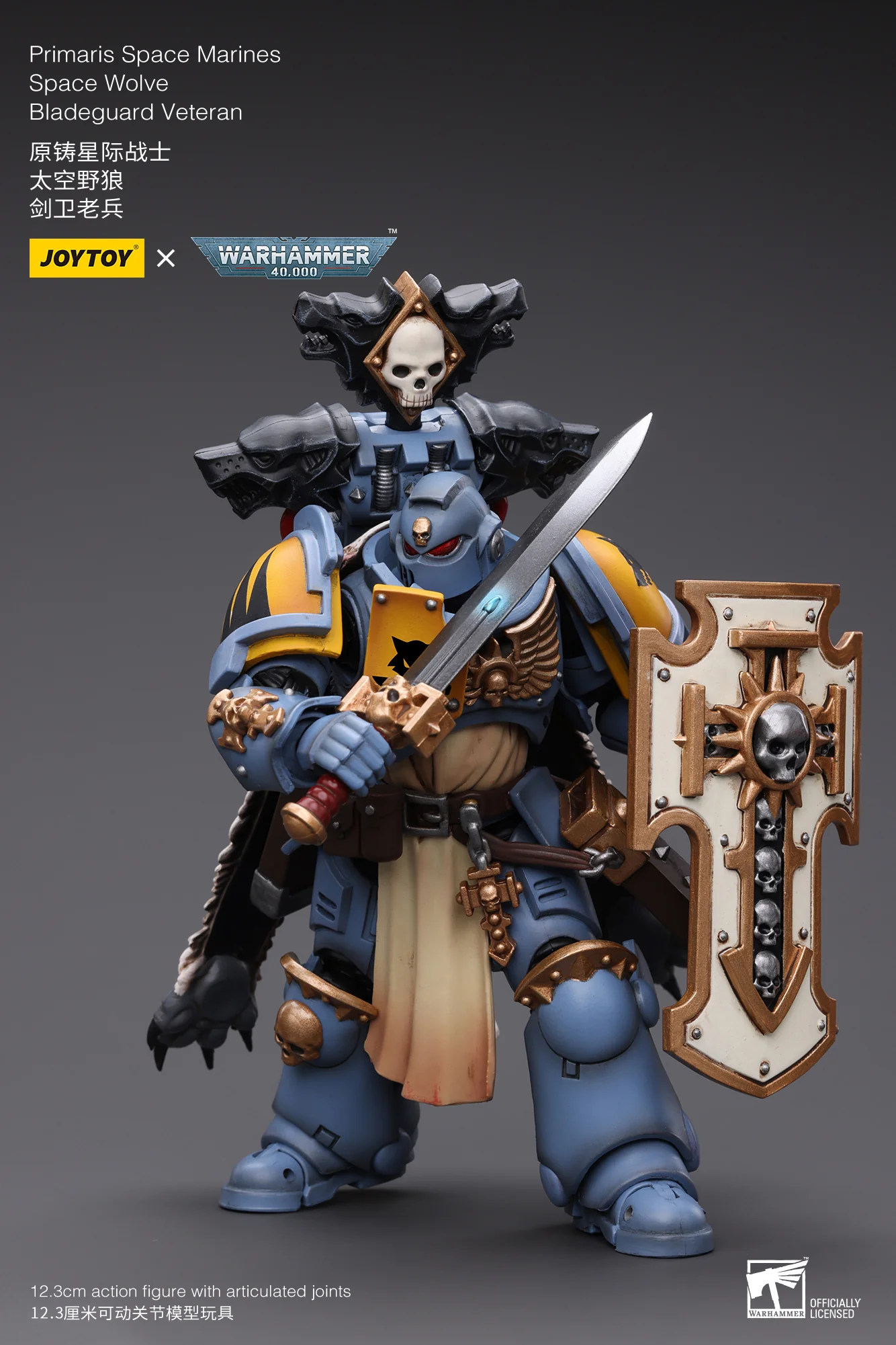 JOYTOY Warhammer 40k 1: 18 Pmaris Space Marines Bladeguard Veteran - JOYTOY WORLD