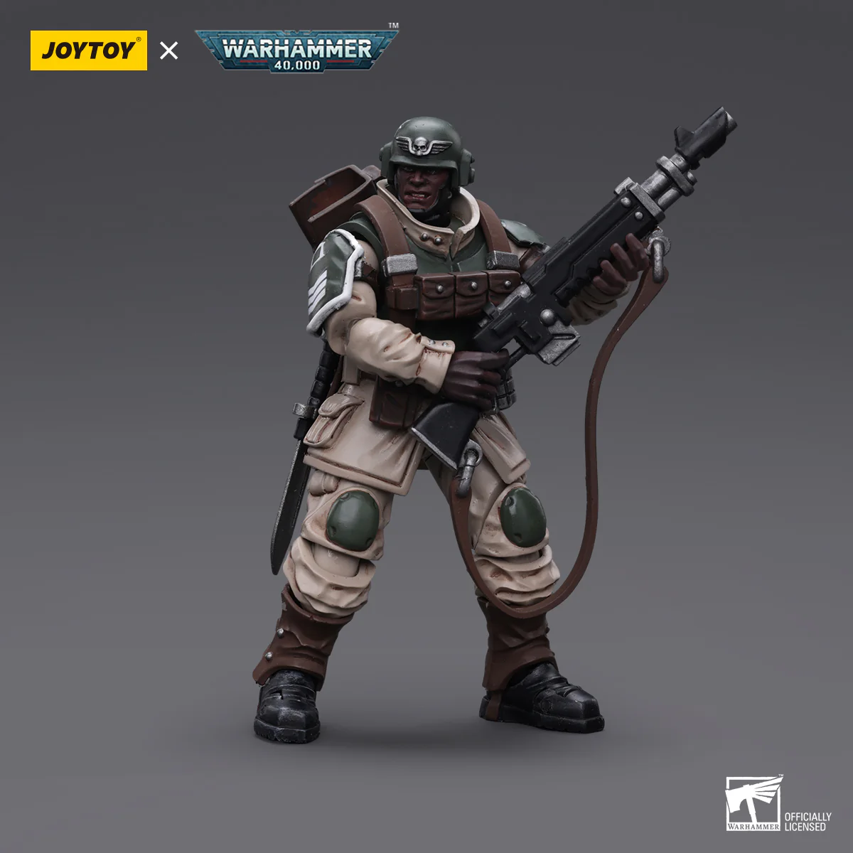 JOYTOY Warhammer 40k 1: 18 Astra Militarum Cadian Command Squad - JOYTOY WORLD