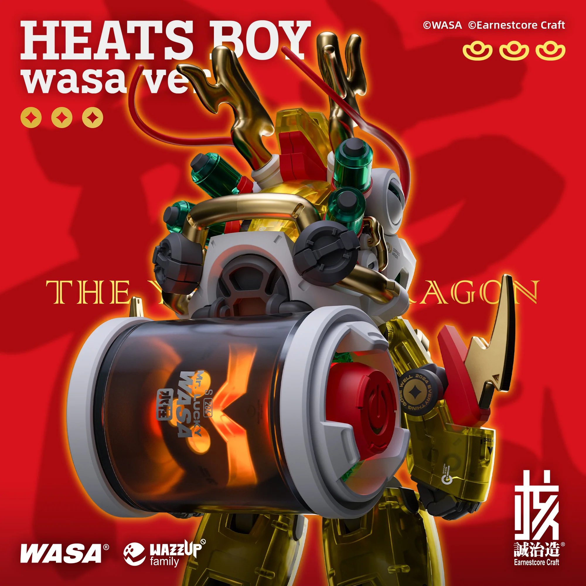 Earnestcore Craft HEATS BOY WASA ver. - JOYTOY WORLD