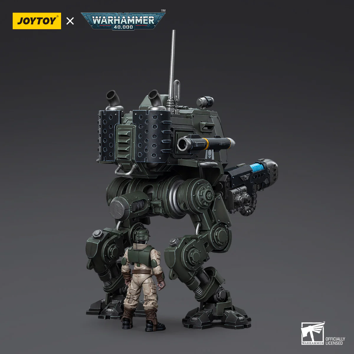 JOYTOY JT8940 Warhammer 40k 1: 18 Astra Militarum Cadian Armoured Sentinel - JOYTOY WORLD