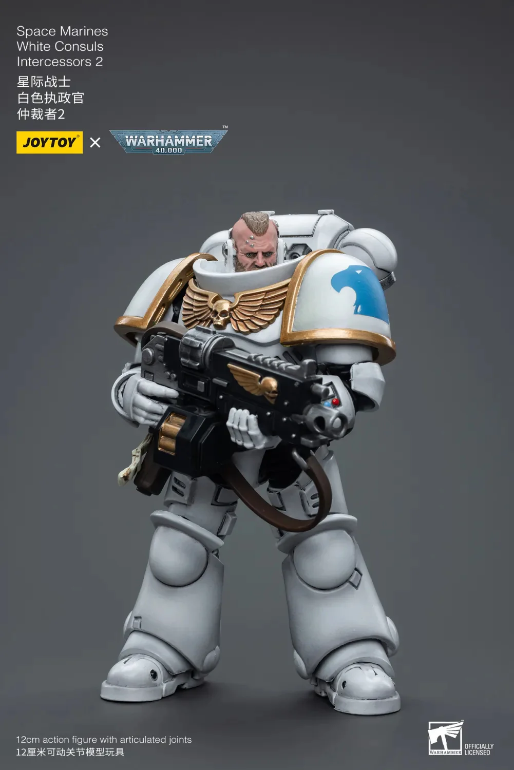 JOYTOY Warhammer 40k 1: 18 Space Marines White Consuls - JOYTOY WORLD