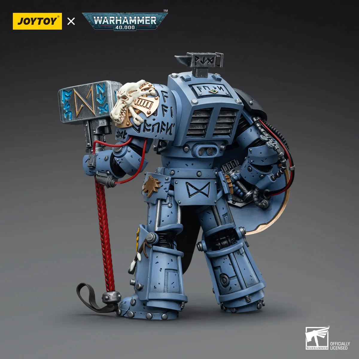 JOYTOY JT6878 Warhammer 40k 1: 18 Space Wolves Arjac Rockfist - JOYTOY WORLD