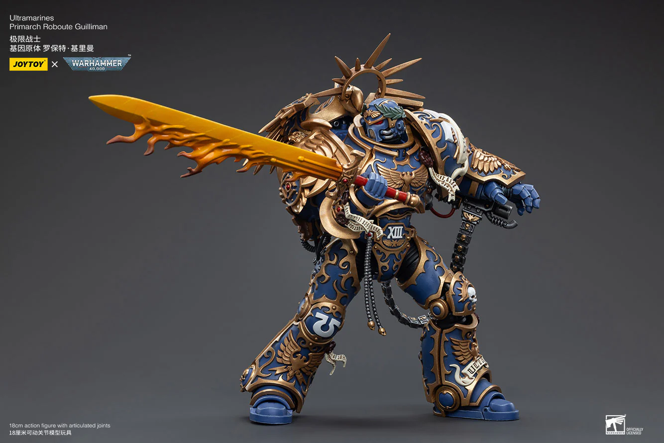 joytoy ウルトラマリンPrimarch Robout Guilliman JOYTOY Warhammer Ultramarines Primarch Roboute Guilliman