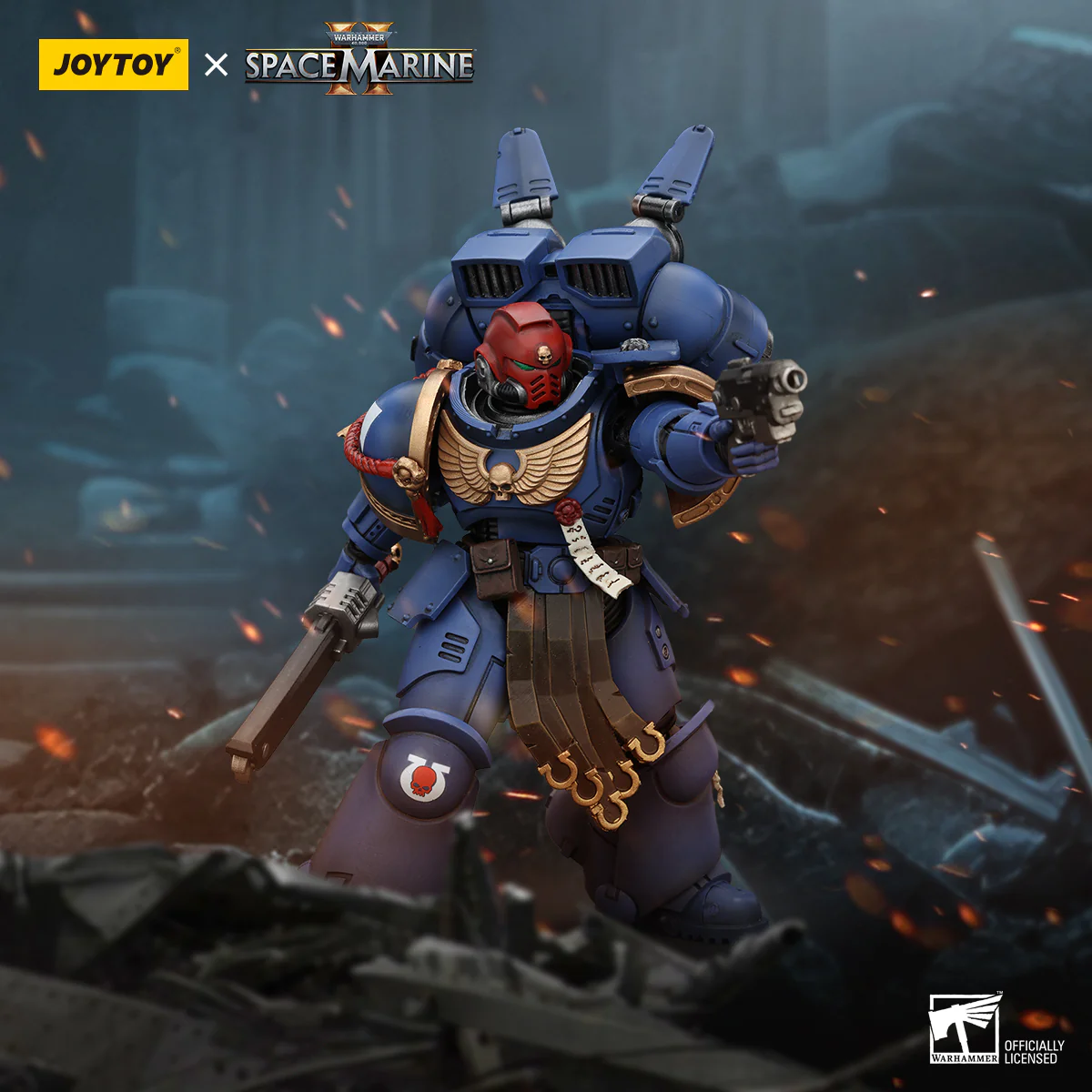 ゲームキャラクター JoyToy Warhammer 40k Lieutenant Titus CE 54D16F14-A8CB-6638-EB08-
