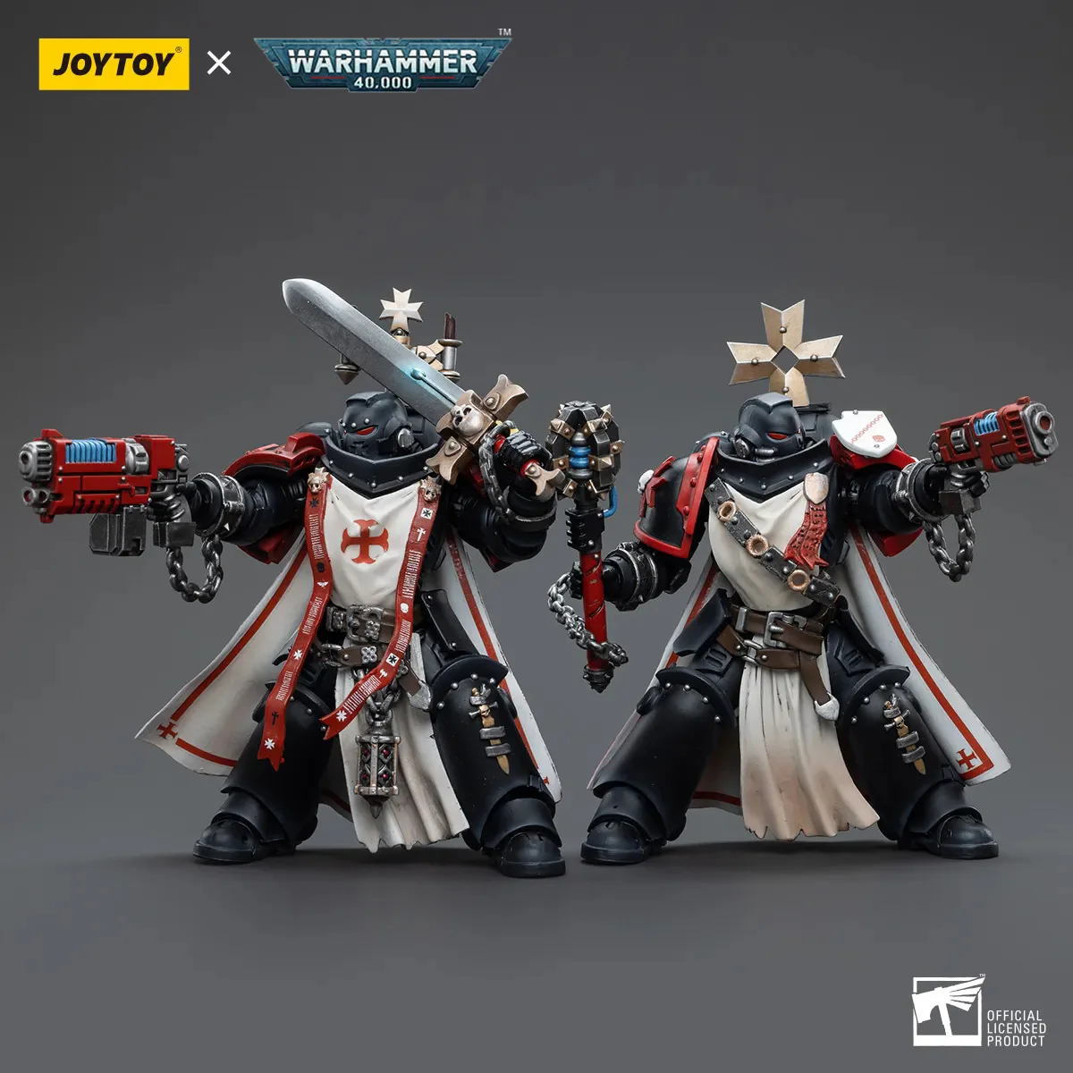 JOYTOY Warhammer 40k 1: 18 Black Templars Sword Brethren Brother - JOYTOY WORLD