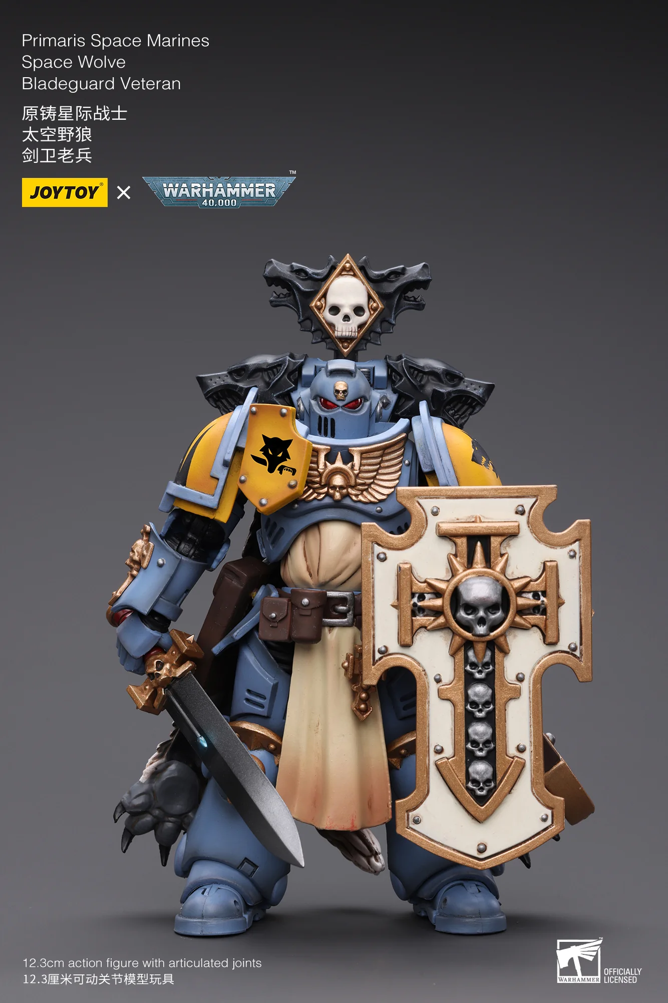 JOYTOY Warhammer 40k 1: 18 Pmaris Space Marines Bladeguard Veteran - JOYTOY WORLD