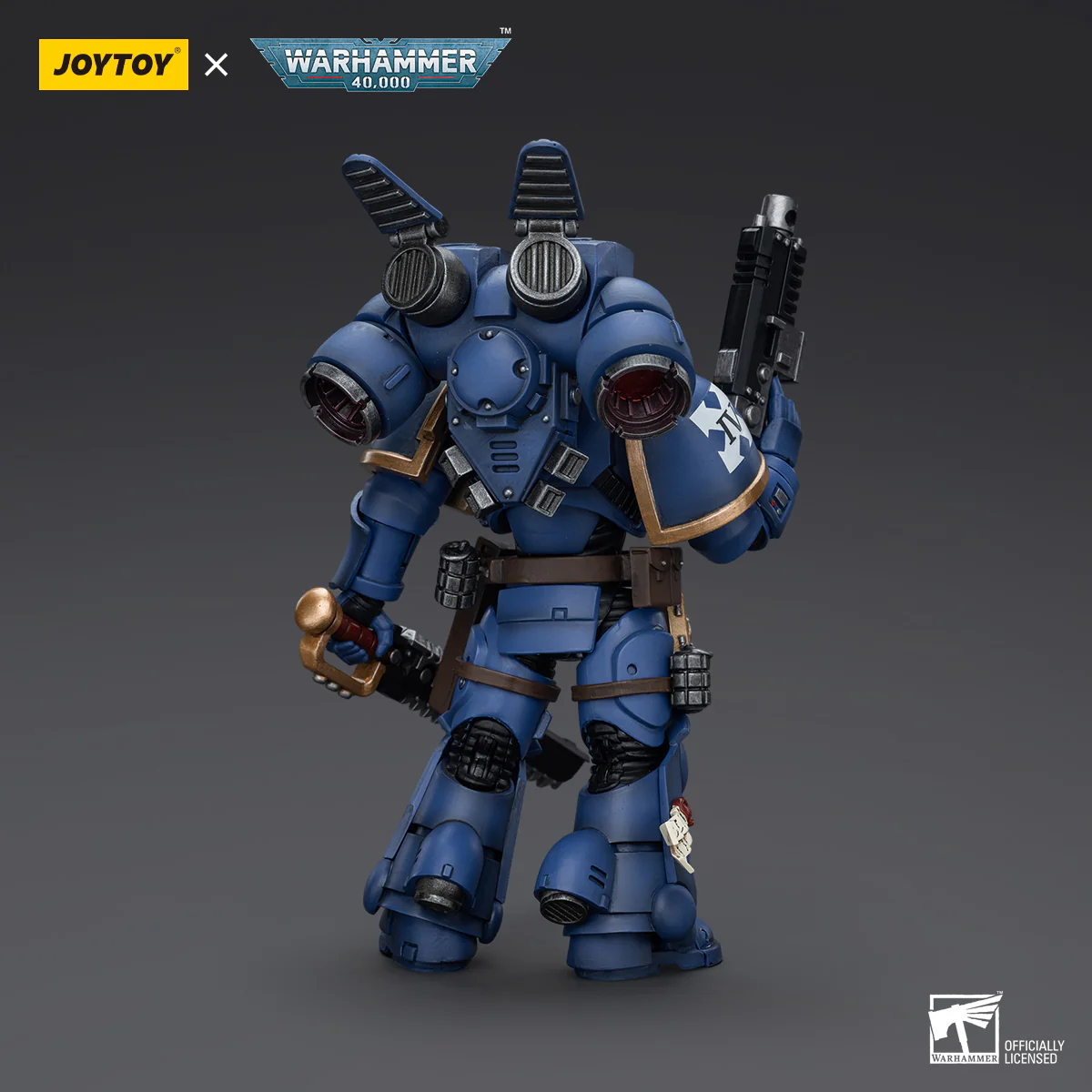 JOYTOY Warhammer 40k 1: 18 Ultramarines Jump Pack Intercessors - JOYTOY WORLD