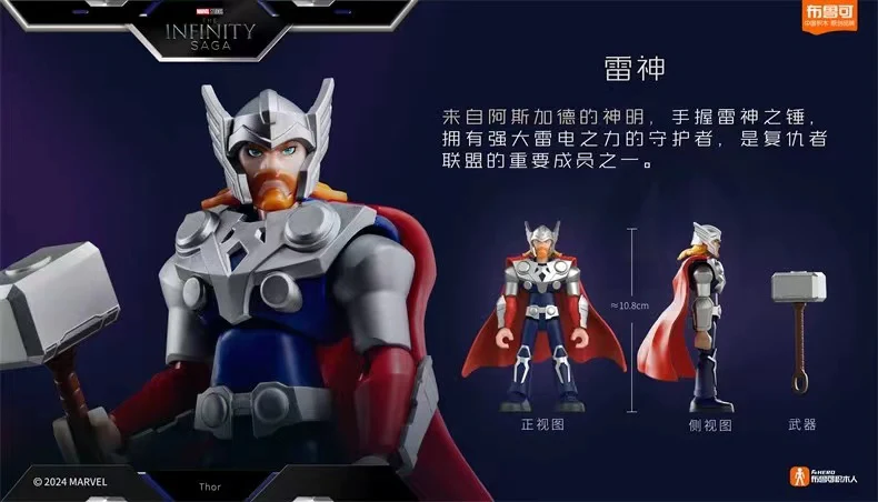 Blokees 81110 Marvel Heroes Galaxy Version Episode 1 - JOYTOY WORLD