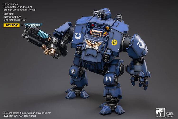 JOYTOY JT2757 Warhammer 40k 1: 18 UItramarines Redemptor Dreadnought Brother Dreadnought Tyleas - JOYTOY WORLD