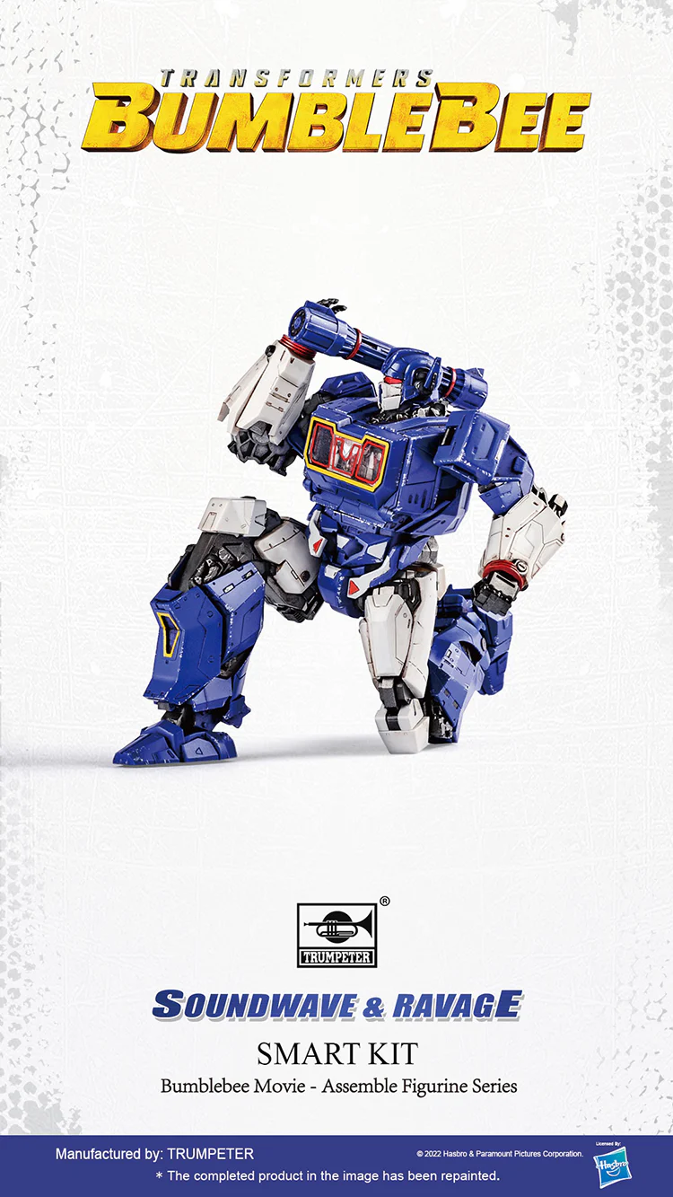 TRUMPETER 08112 Transformers Decepticon Soundwave & Ravage - JOYTOY WORLD