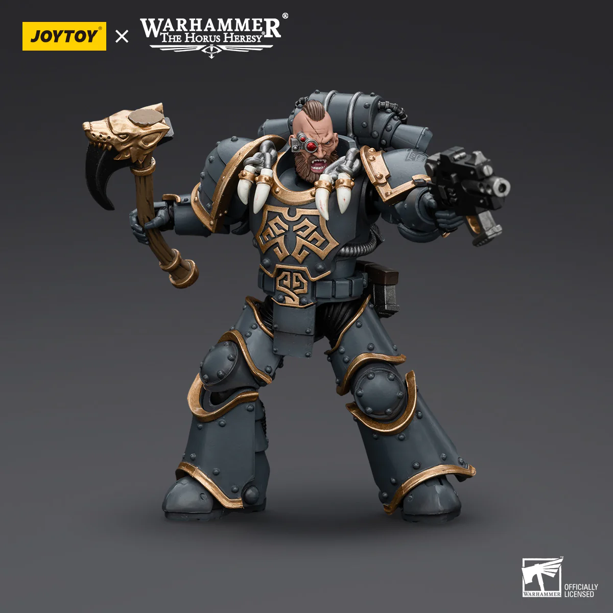 JOYTOY Warhammer The Horus Heresy 1:18 Space Wolves Grey Slayer Pack - JOYTOY WORLD