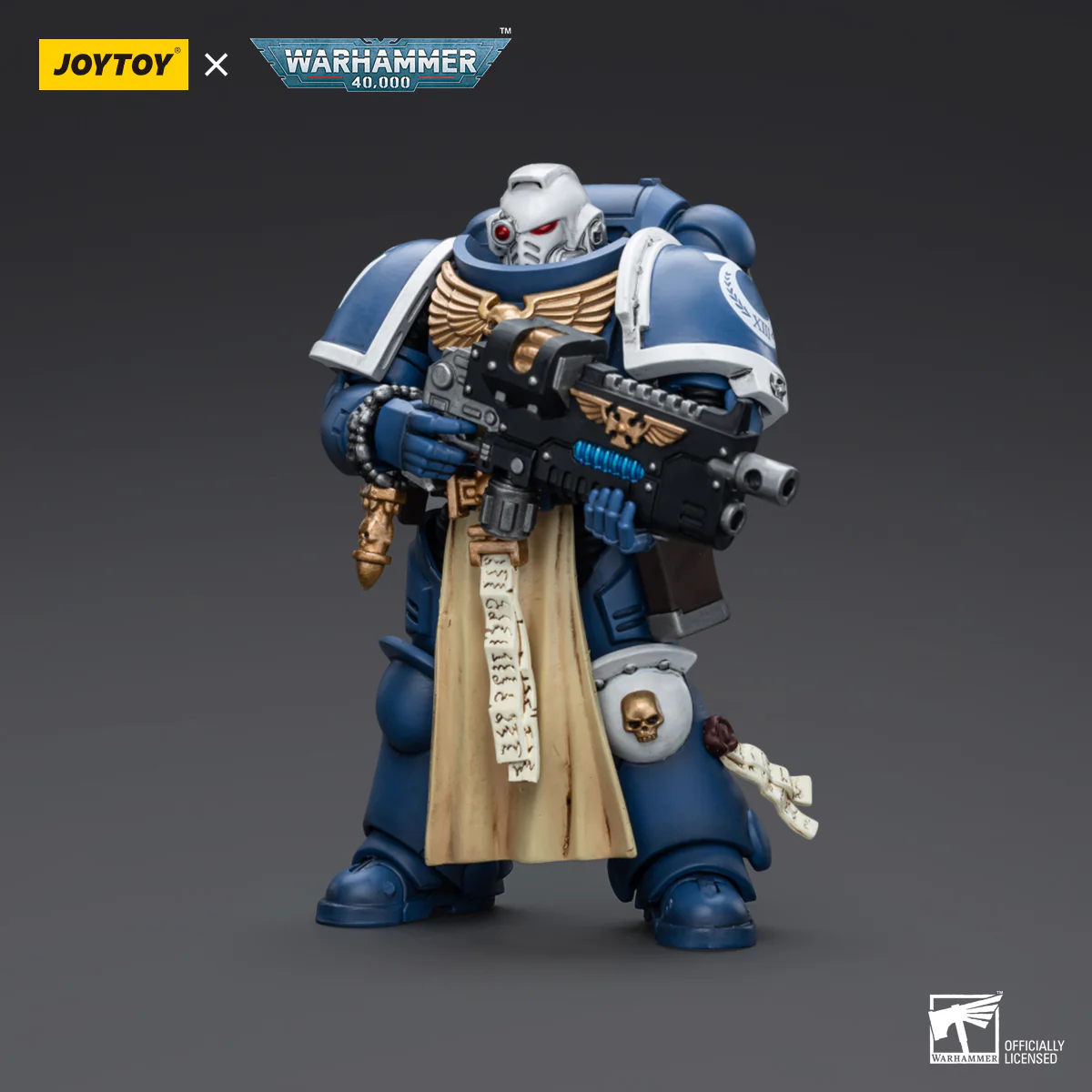 JOYTOY Warhammer 40k 1: 18 Ultramarines Sternguard Veteran Sergeant - JOYTOY WORLD