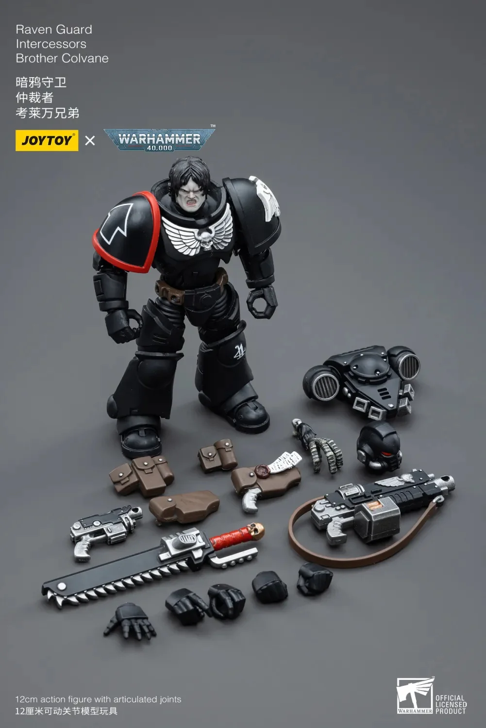 JOYTOY Warhammer 40k 1: 18 Raven Guard Intercessors - JOYTOY WORLD