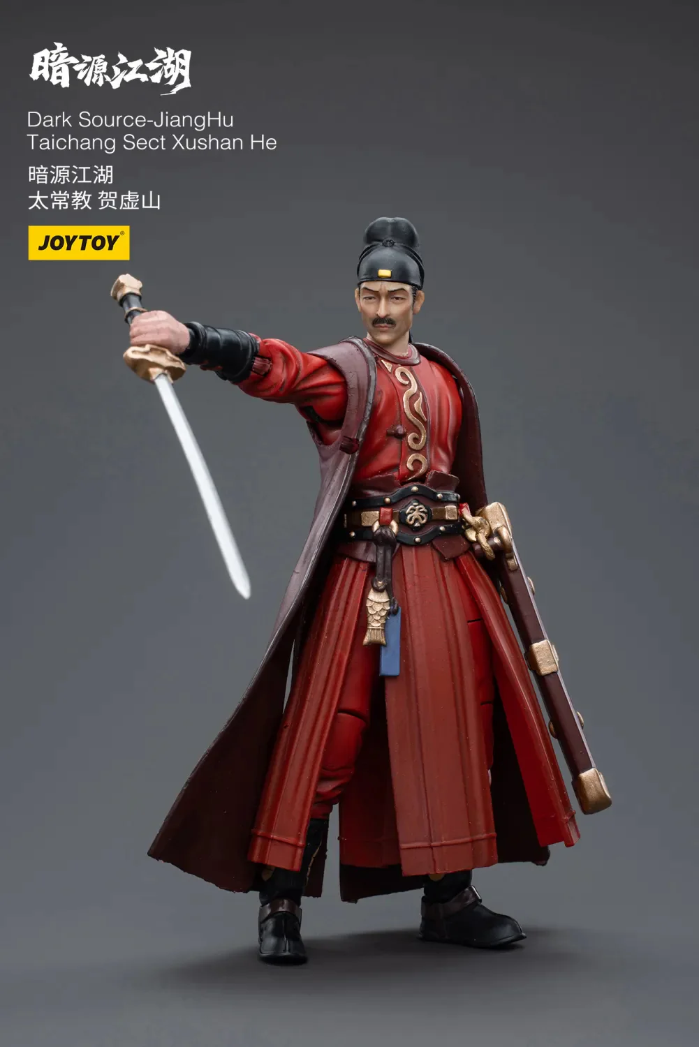 JOYTOY JT4355 1:18 Dark Source-Jianghu Taichang Sect Xushan He - JOYTOY WORLD