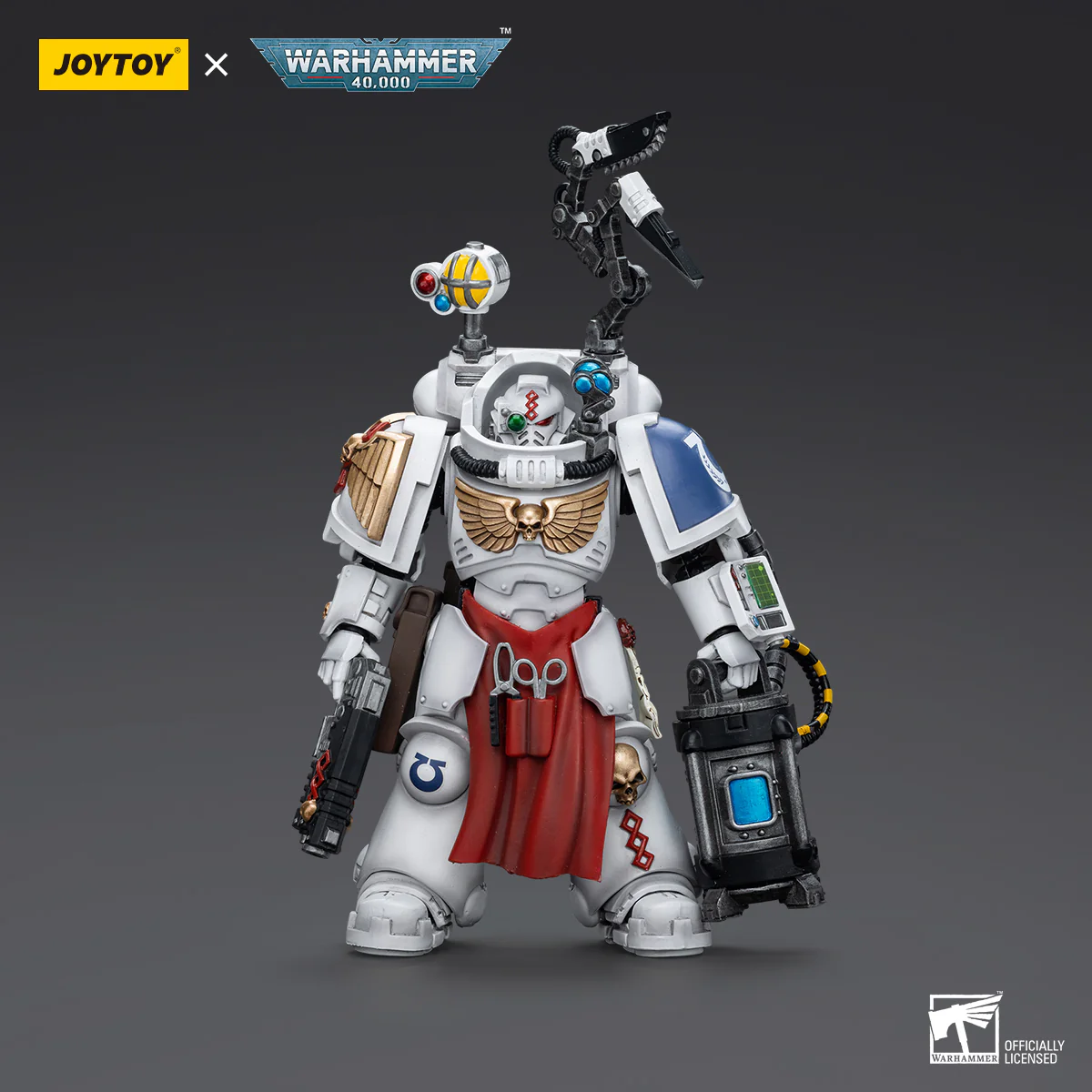 JOYTOY JT7219 Warhammer 40k 1: 18 Uitramarines Apothecary Biologis - JOYTOY WORLD