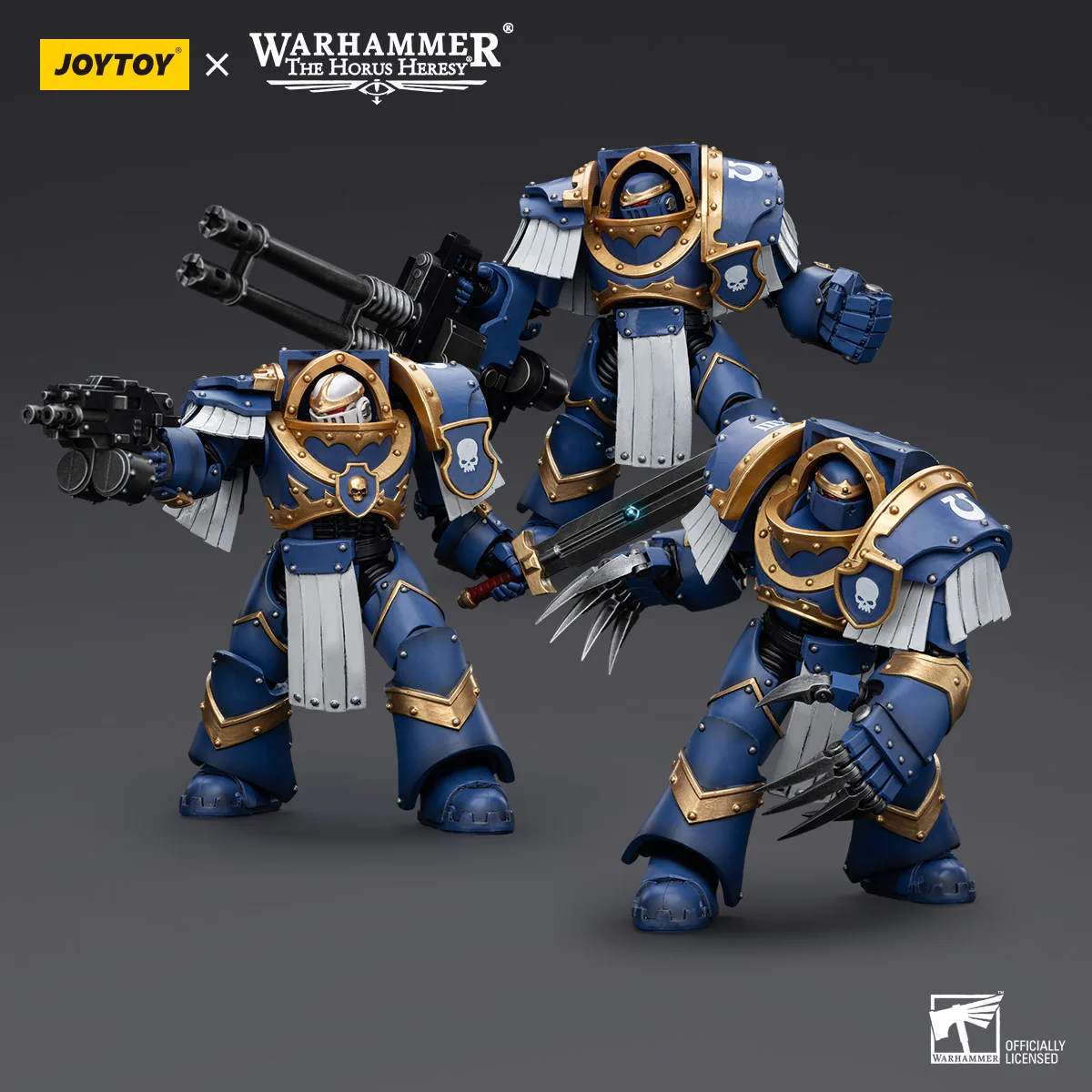 JOYTOY Warhammer The Horus Heresy Ultramarines Cataphractii Terminator Squad - JOYTOY WORLD