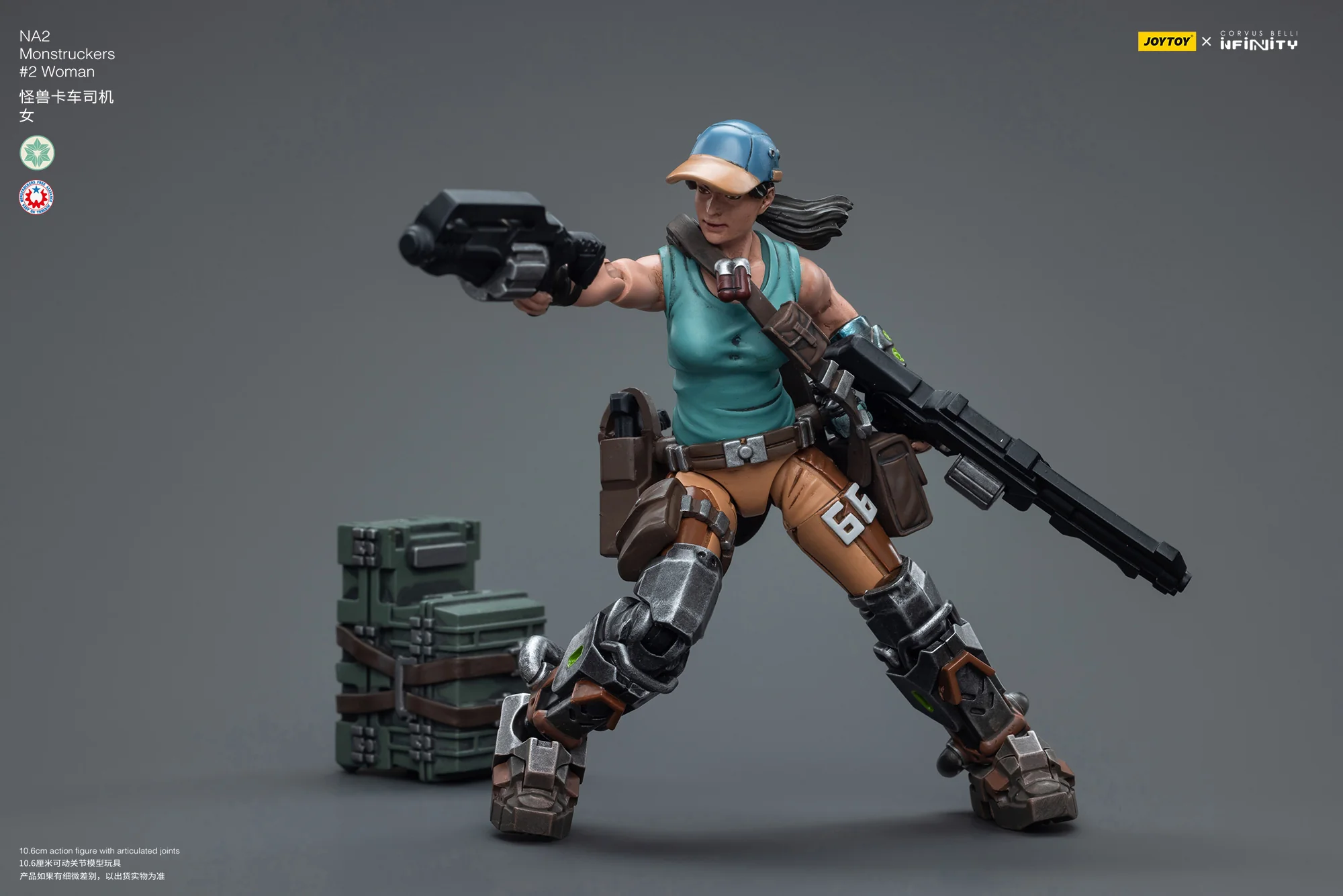 JOYTOY JT7615 Infinity - Corvus Belli NA2 Monstruckers #2 Woman - JOYTOY WORLD