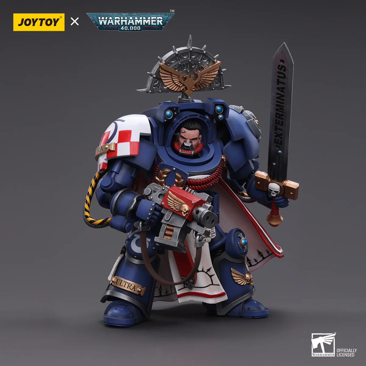 JOYTOY JT6458 Warhammer 40k 1: 18 Ultramarines Terminator Captain - JOYTOY WORLD